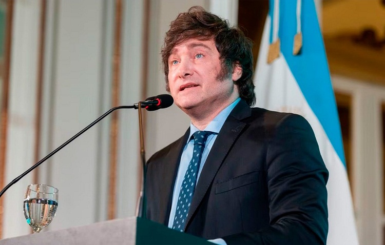 Javier Milei dice que Argentina vivirá «catástrofe bíblica»