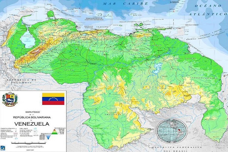 Nuevo mapa de Venezuela será entregado en todas las escuelas del país este 8-Dic