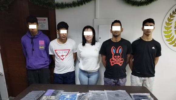 Detienen a cinco miembros del Tren de Aragua por explotación sexual en Perú