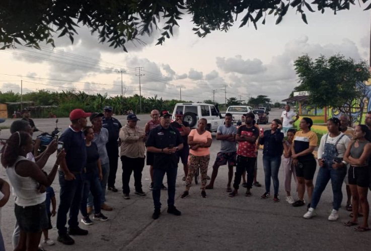 Dotación tras la protesta de este miércoles mejoraría servicio eléctrico en Boca de Aroa y Tucacas