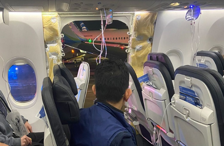 Alaska Airlines ofreció $1,500 a los pasajeros del Boeing 737 Max 9 que perdió parte del fuselaje
