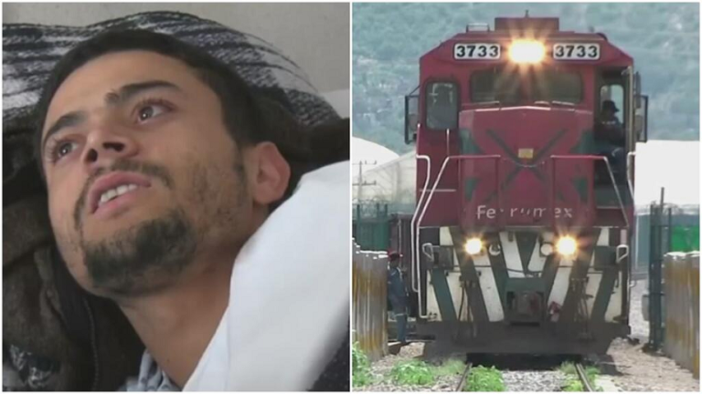 Venezolano pierde sus piernas al intentar subir al tren ‘La Bestia’ en México