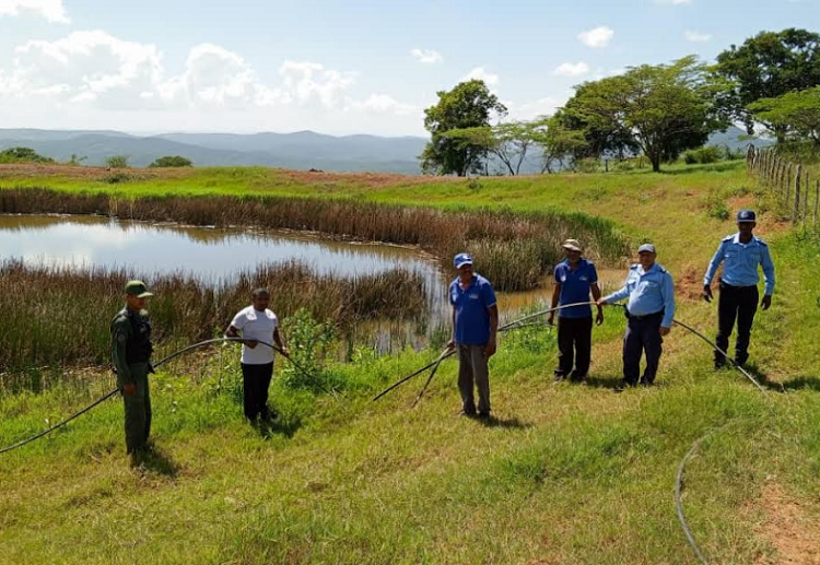 Desconectan tomas clandestinas en Aracua para mejorar bombeo de agua potable