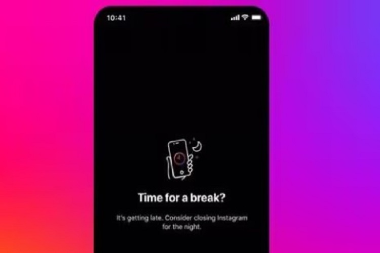 Instagram añade una notificación para que los adolescentes cierren la app por la noche