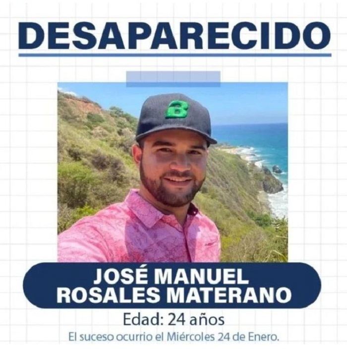 Hallan cadáver del joven desaparecido en Playa Los Caracas