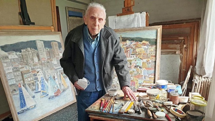 Muere Luis Torras, el pintor más viejo del mundo