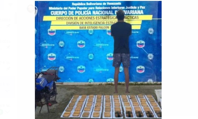 Un detenido en Boca de Tocuyo por ocultamiento de 50 panelas de marihuana
