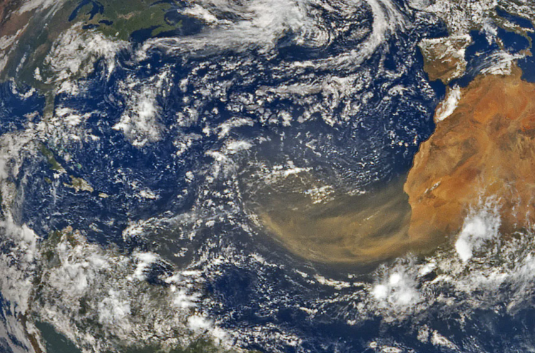 Más polvo del Sahara llegará a Venezuela durante el fin de semana