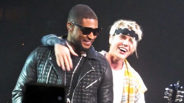 Usher y Justin Bieber podrían compartir escenario en el show de medio tiempo del Super Bowl 2024