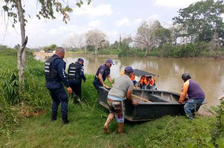 Encuentran sin vida a los dos PNB y un efectivo de la Armada Nacional arrastrados por la corriente del río Zulia