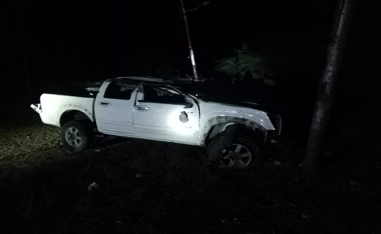 Sexagenario lusitano muere en vuelco de camioneta en El Cayude