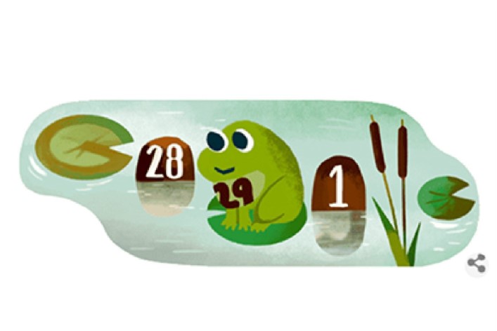 Google dedica su doodle al Día Bisiesto 2024