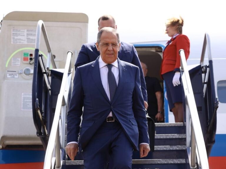 El canciller ruso Serguéi Lavrov llegó a Venezuela