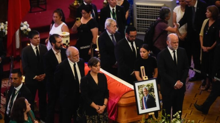 Comienza el funeral de Estado del expresidente Piñera