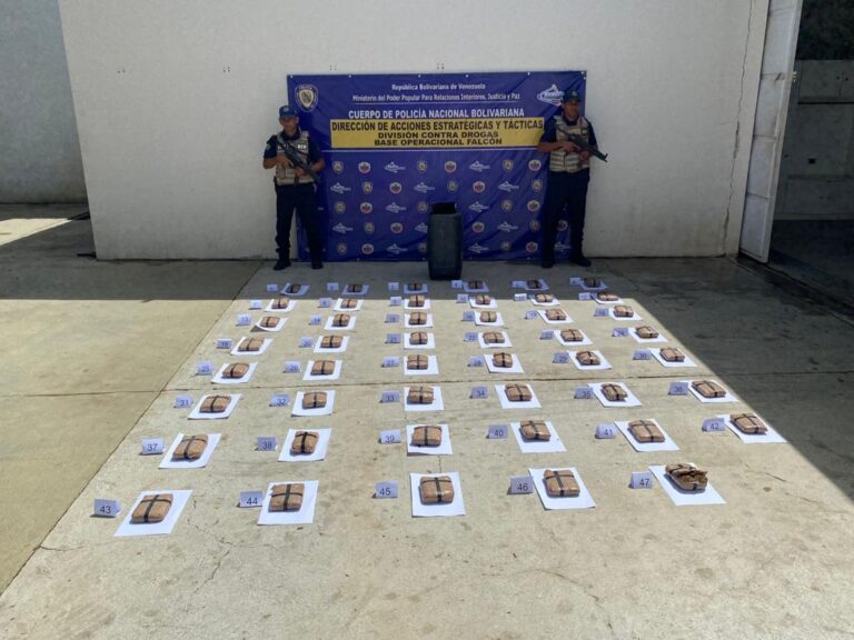 División Contra Drogas colecta 47 panelas de marihuana en Las Cumaraguas