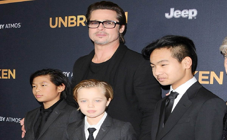 Brad Pitt renuncia a la custodia de sus hijos