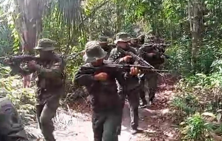 FANB destruye ocho minas ilegales y detiene a 28 personas en la Amazonas
