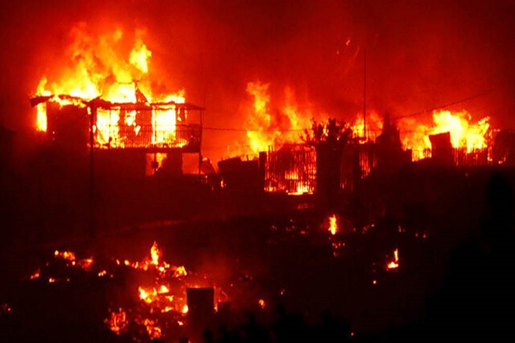 Pérdida total| Vivienda de zinc en Carabobo fue consumida por un incendio