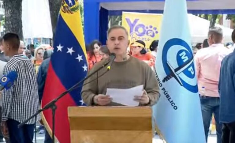 Fiscal Saab denuncia que con el Tren de Aragua se ha construido un mito y una campaña para atacar la democracia venezolana