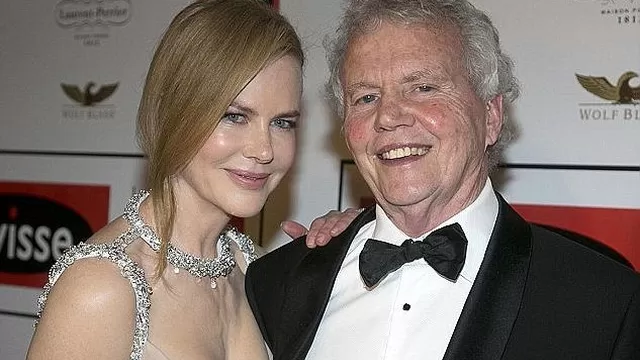 Nicole Kidman sufrió un brote de risa en el funeral de su padre: «No podía controlar ni mi cuerpo ni mi mente»