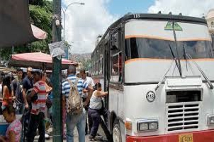 El pasaje mínimo en Caracas será de 15 bolívares desde este 25-Mar