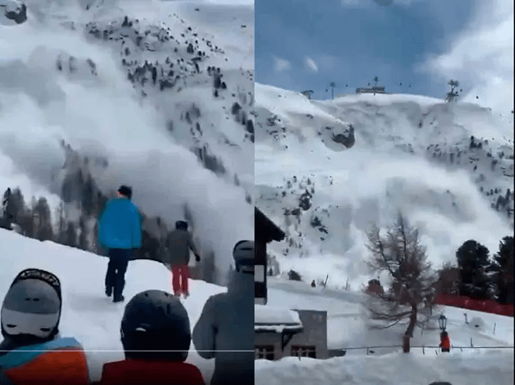Enorme avalancha sepulta a decenas de personas en Suiza
