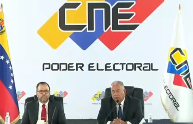 CNE reitera que todos los partidos tuvieron la oportunidad de postular sus candidatos