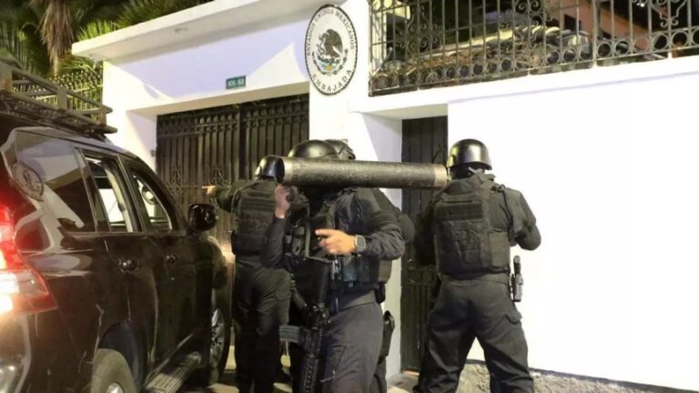 La CIDH condena incursión a la embajada de México en Quito
