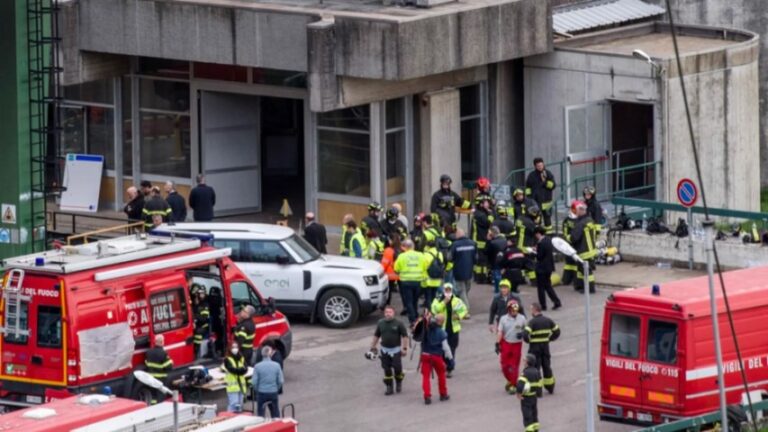 Cuatro desaparecidos y tres muertos tras una explosión en una central hidroeléctrica en Italia
