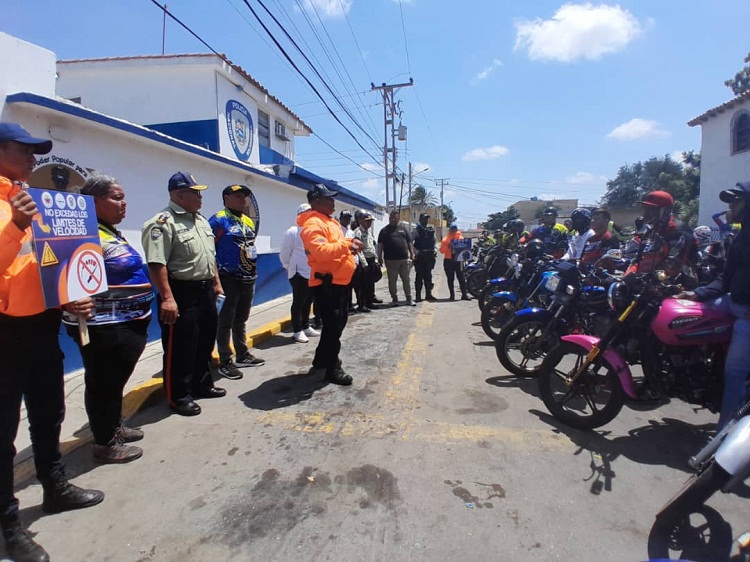 Carirubana se suma a los municipios que trabajan para minimizar accidentes en moto