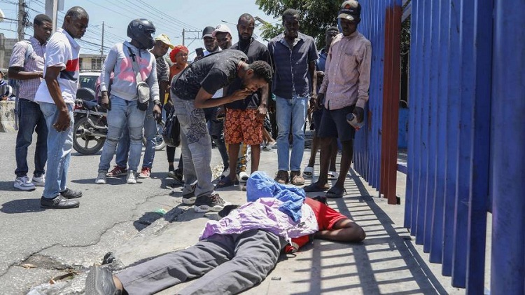 Se registra tiroteo en las inmediaciones del Palacio Nacional de Haití
