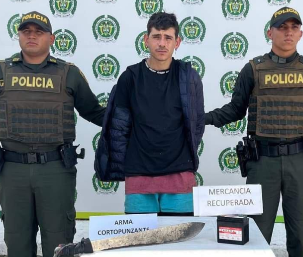 Venezolano robó e intentó matar con un machete a comerciante colombiano