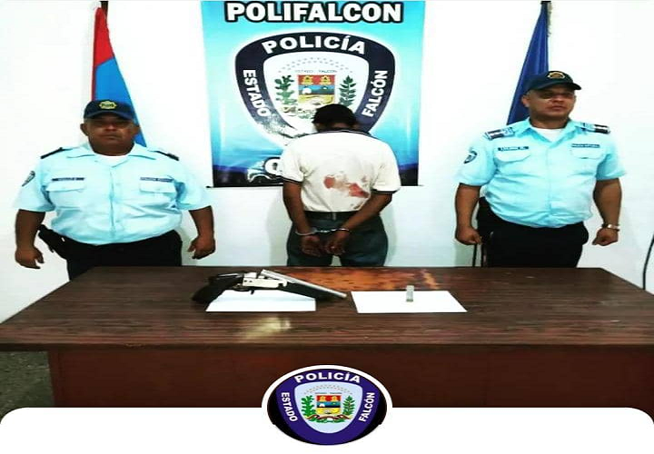 Polifalcón detuvo a «gatillo alegre» en Cumarebo