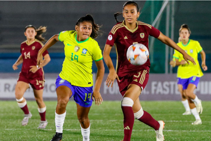 Brasil le ganó 2 a 0 a Venezuela y se consagró campeón del Sudamericano Femenino Sub 20
