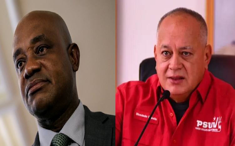 Diosdado Cabello acusa al canciller colombiano de «trabajar» para EE UU