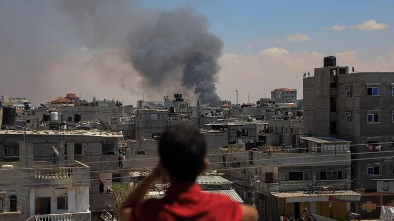 Intensos combates vive Gaza pese a la advertencia de EEUU del riesgo de “caos”
