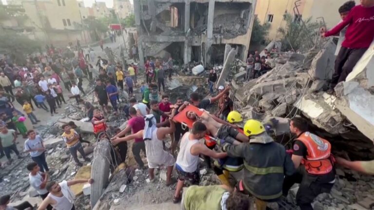 La OMS está “muy preocupada” ante posibles epidemias en Gaza