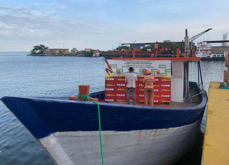 Embarcación en la que se transportó droga fue interceptada en el Lago de Maracaibo