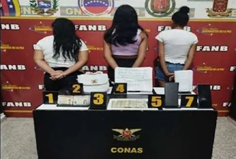 Detuvieron a tres mujeres tras extorsionar en Aragua