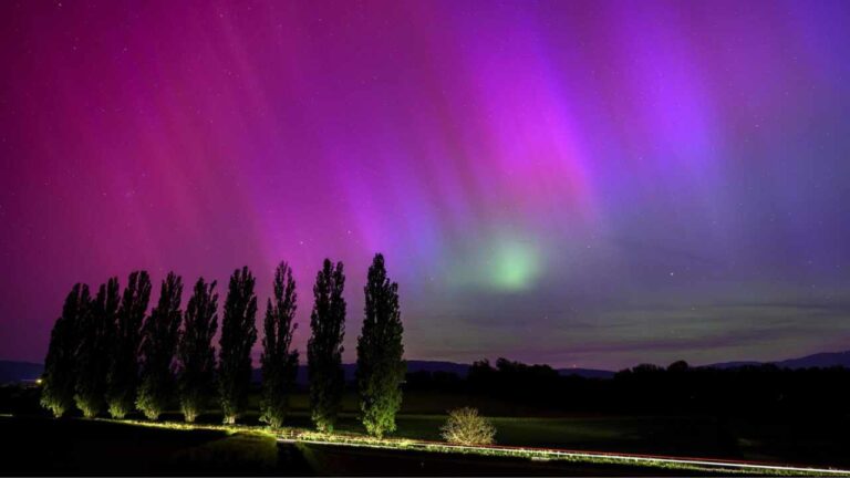 Las espectaculares imágenes de la aurora boreal