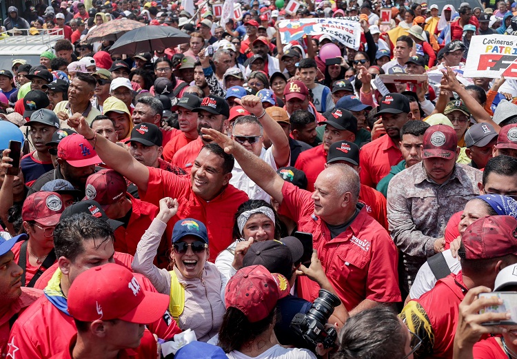 Diosdado Cabello: “Nosotros tenemos un candidato que es pueblo”