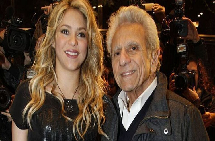 Padre de Shakira es internado de emergencia
