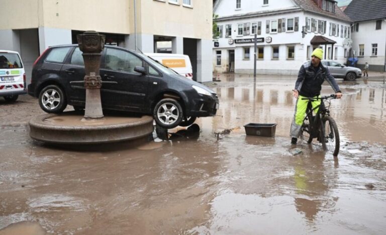 Ascienden a cinco los muertos por inundaciones en Alemania
