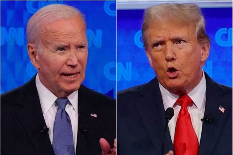 Los demócratas entran en pánico tras desastroso debate de Biden frente a Trump, según AFP