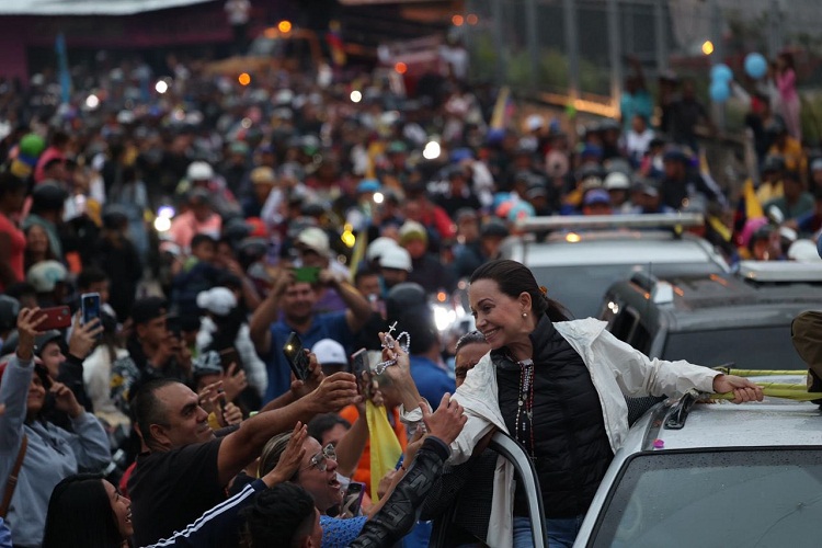 María Corina Machado en Mérida: “Juntos vamos a ganar”