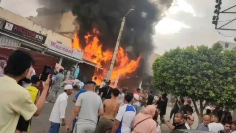 Cuatro muertos en un incendio en la medina de Fez