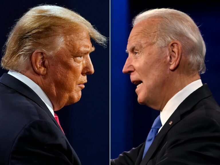 Biden y Trump cara a cara el jueves para su primer debate