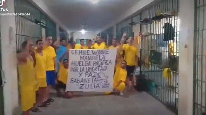 Reclusos de Winnie Mandela en Maracaibo se unen a la huelga penitenciaria