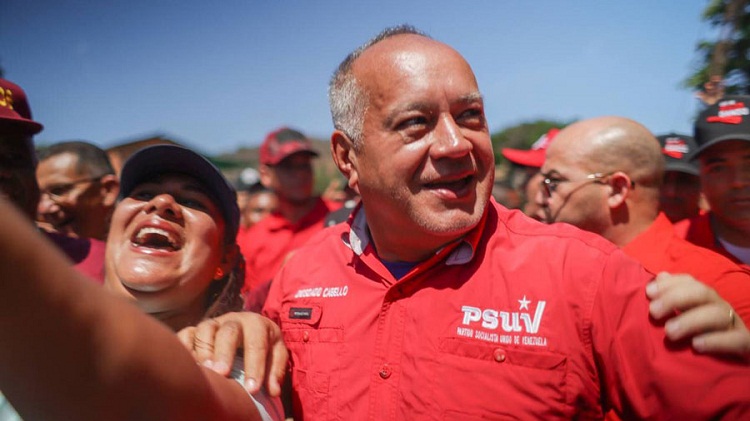 Diosdado Cabello: Maduro ganará las elecciones con el 1X10X7