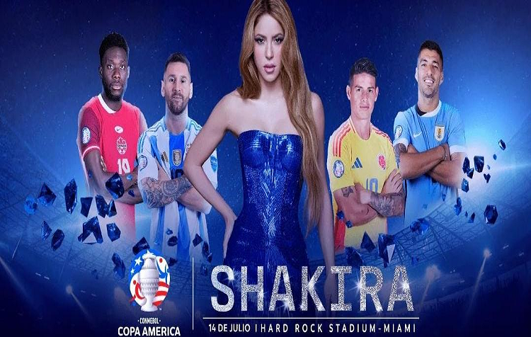 Shakira se presentará en la final de la Copa América